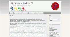 Desktop Screenshot of menschen-s-kinder.org